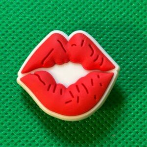 🌼 (5/$10 or 10/$15) NEW “Lips” Fun Croc Shoe Charm Collection